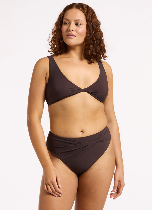 Seafolly Jetset Triangle Bikini Top