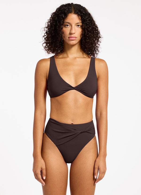 seafolly Jetset Triangle Bikini Top