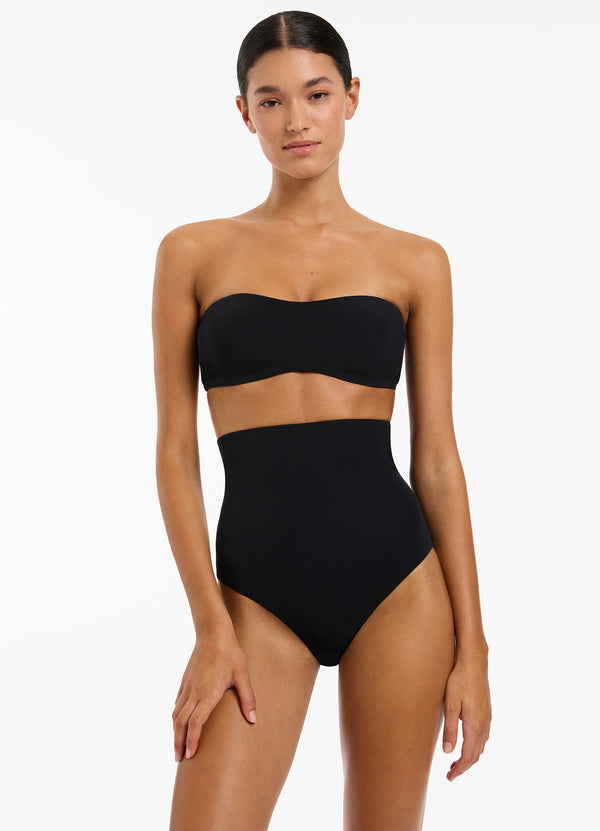 seafolly Jetset Ultra High Waist Pant - Black