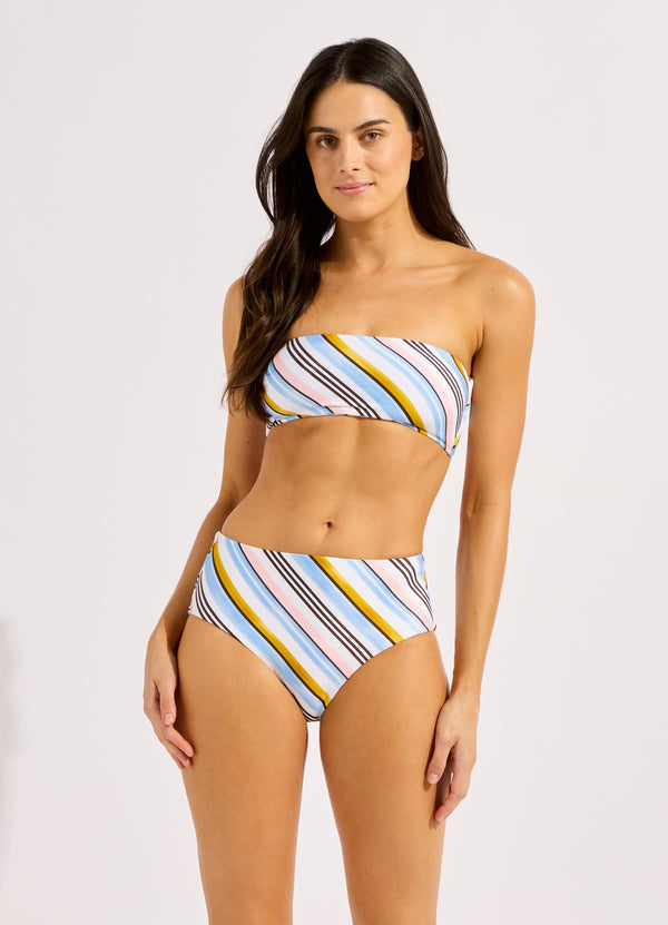 seafolly Kai High Waist Bikini Bottom