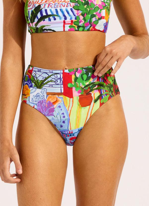 Seafolly La Boca High Waist Bikini Bottom