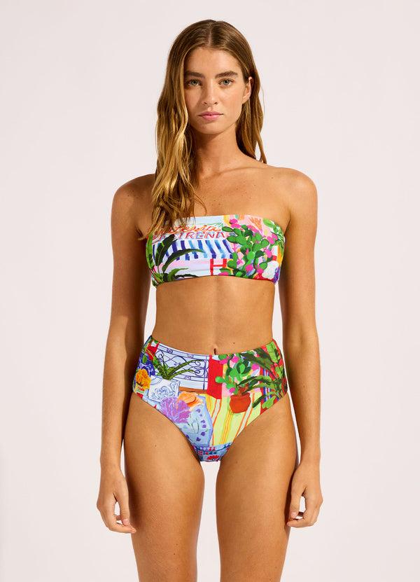 seafolly La Boca High Waist Bikini Bottom