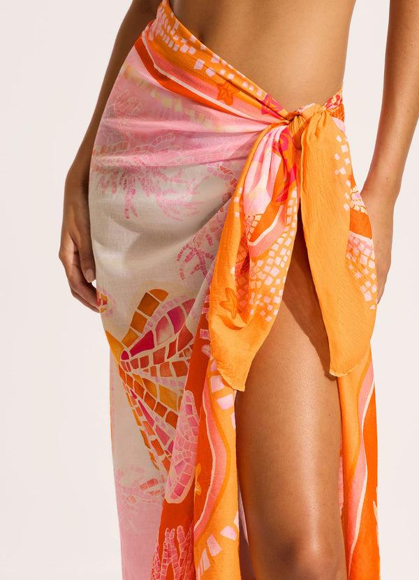 Seafolly La Mer Sarong - White