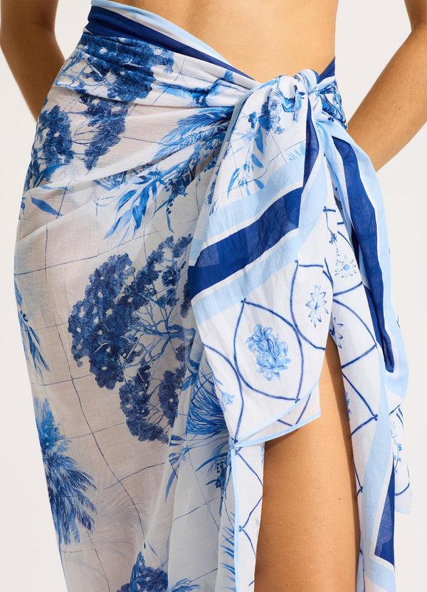 Seafolly Marbella Sarong - White