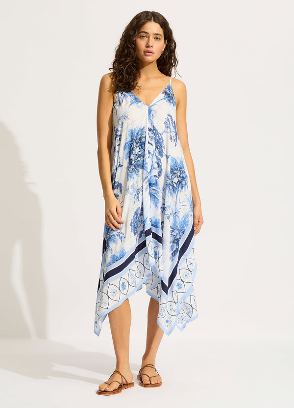 seafolly Marbella Scarf Dress - White