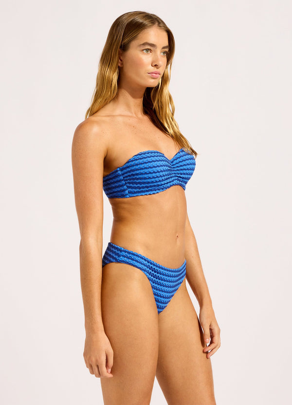 Seafolly Mesh Effect Hipster Bikini Bottom