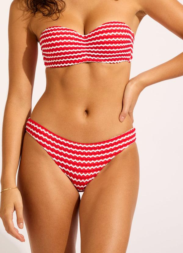Seafolly Mesh Effect Hipster Bikini Bottom