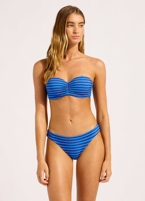 seafolly Mesh Effect Hipster Bikini Bottom