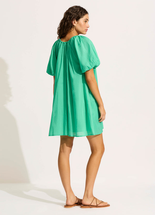 Seafolly Mini Babydoll Dress - Jade