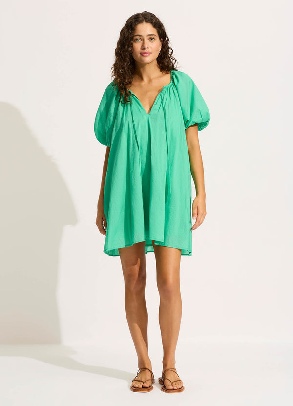 seafolly Mini Babydoll Dress - Jade