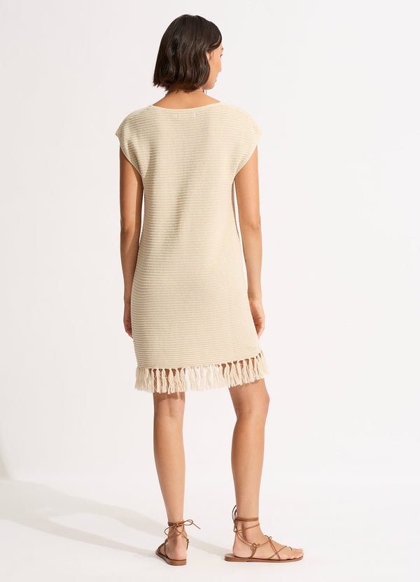 Seafolly Mini Knit Cover Up - Natural