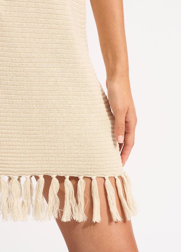 Seafolly Mini Knit Cover Up - Natural