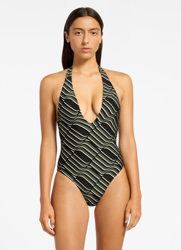 Seafolly Mirage Plunge One Piece
