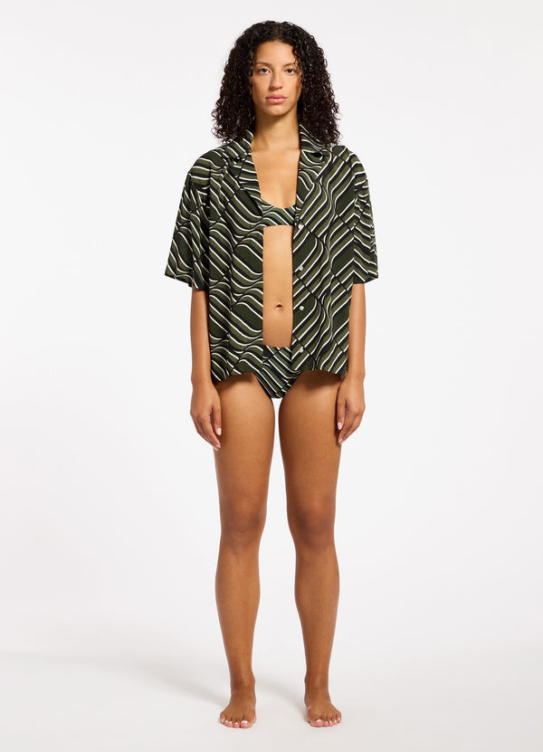 Seafolly Mirage Short Sleeve Shirt