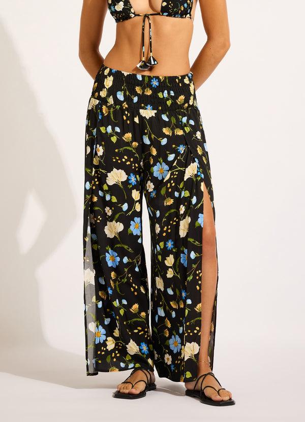 Seafolly Modern Romance Shirred Waist Wrap Pant