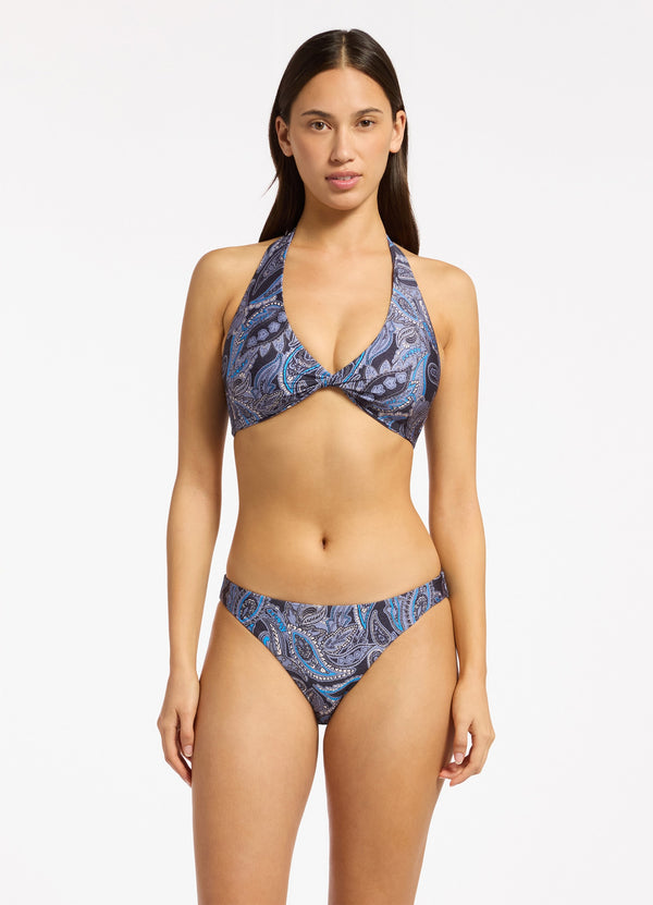 Seafolly Oasis Paisley Hipster Bikini Bottom