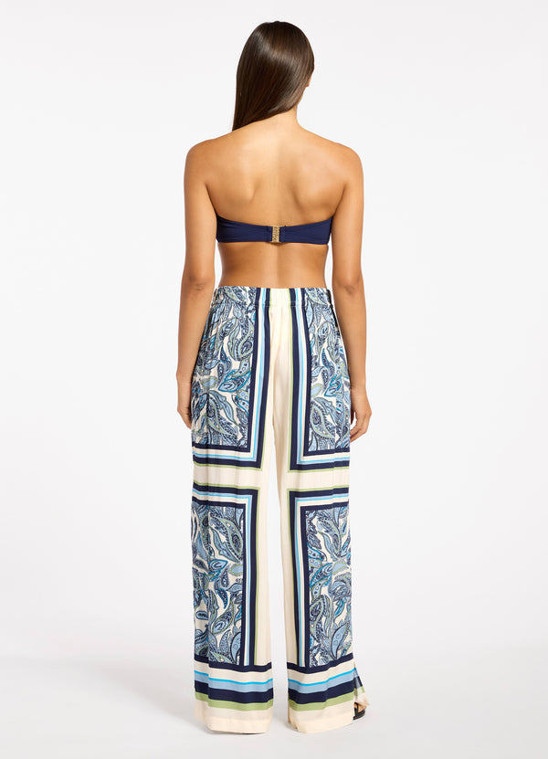 Seafolly Oasis Paisley Relaxed Pant