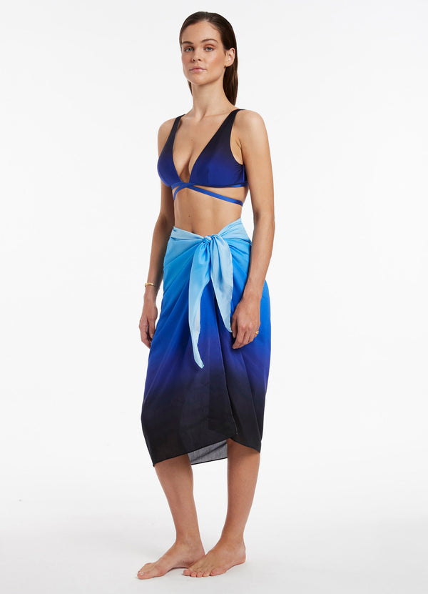 Seafolly Oia Sunset Sarong - Ocean