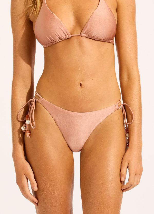 Seafolly Palermo Loop Tie Side Bikini Bottom