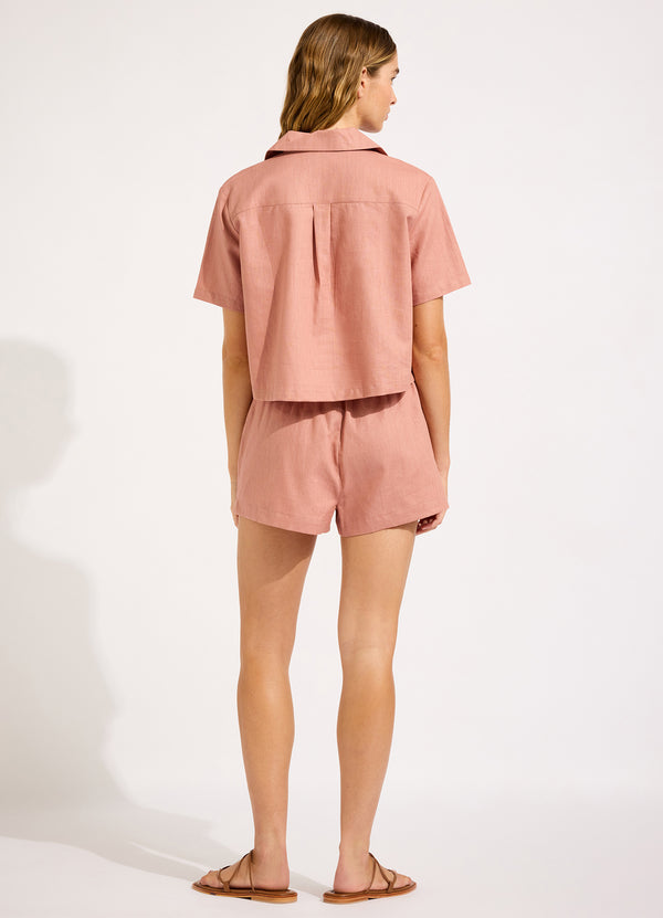 Seafolly Palermo Tie Front Shirt