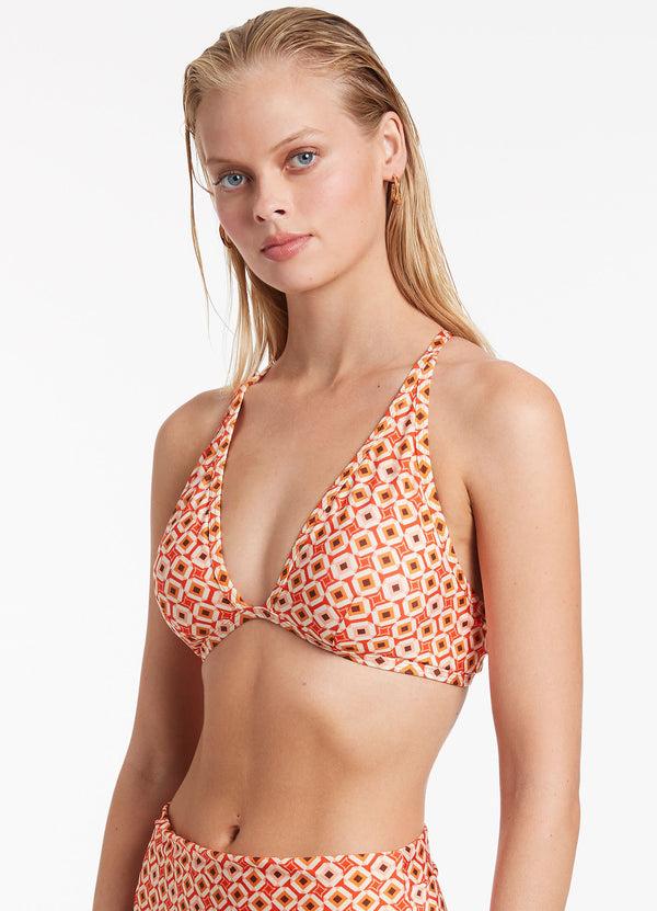 Seafolly Playa Soft Tri Top - Fiamma