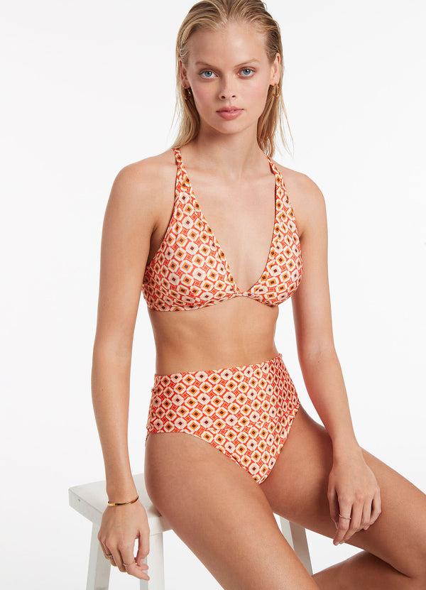 seafolly Playa Soft Tri Top - Fiamma