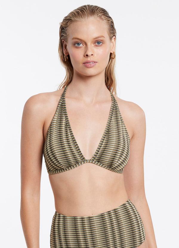 Seafolly Ravello Soft Tri Top - Olive