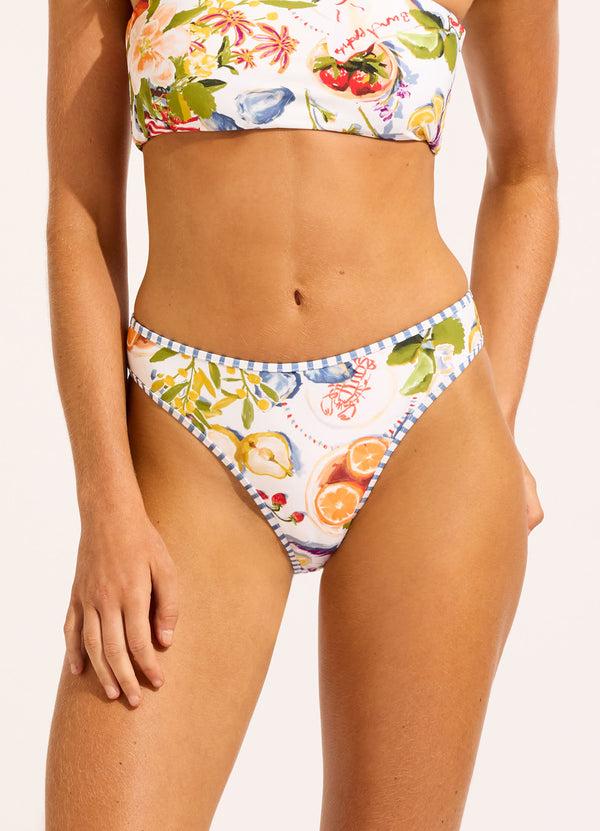 Seafolly Riviera Coast High Leg Bikini Bottom