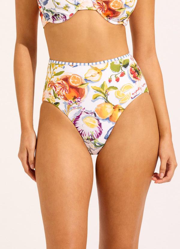 Seafolly Riviera Coast High Waisted Bikini Bottom