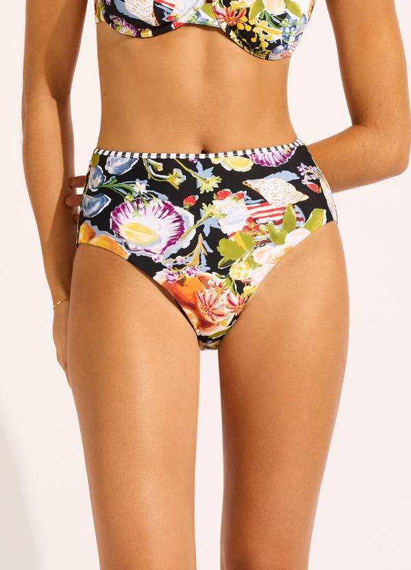 Seafolly Riviera Coast High Waisted Bikini Bottom