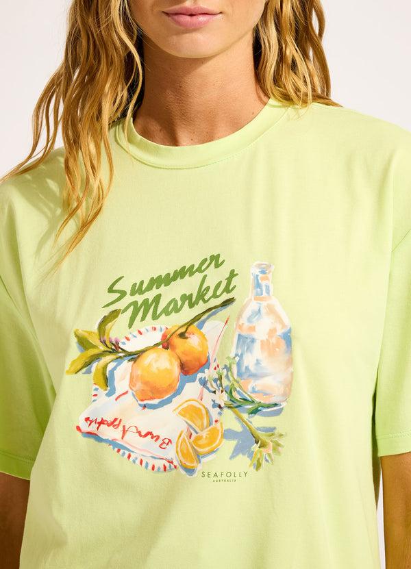 Seafolly Riviera Coast Summer Market T-Shirt