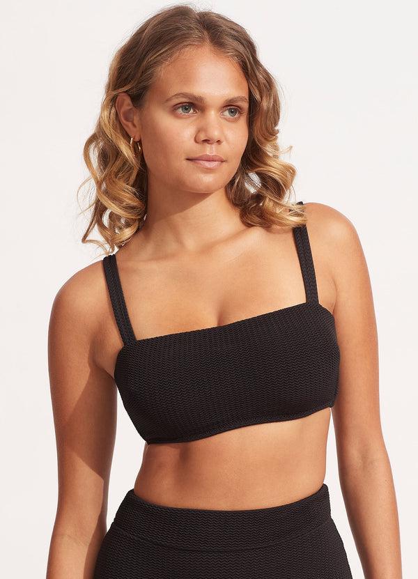 seafolly Sea Dive DD Tank Bra - Black