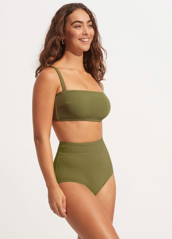 Seafolly Sea Dive DD Tank Bra - Khaki