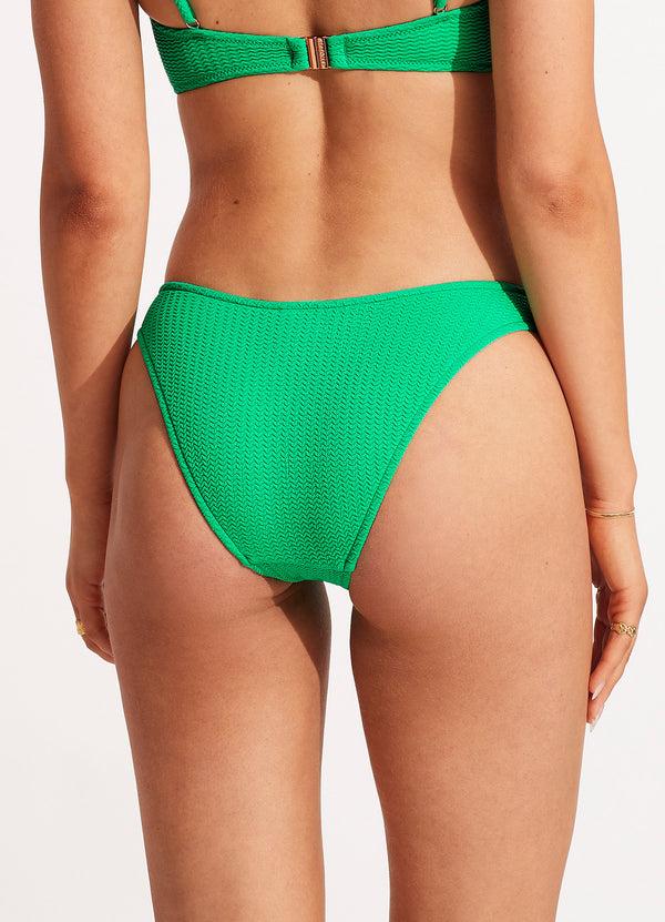 Seafolly Sea Dive High Cut Pant - Jade