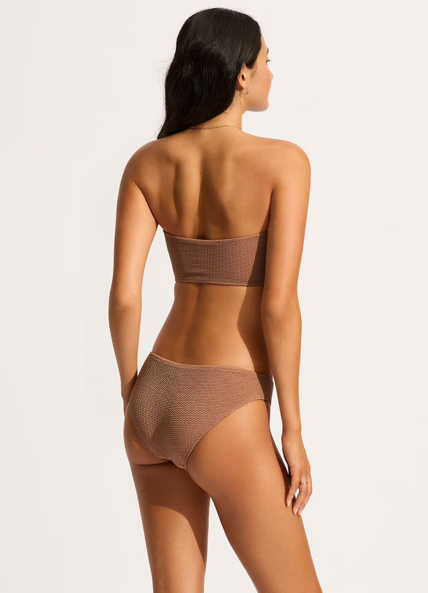 Seafolly Sea Dive Hipster Pant - Bronze