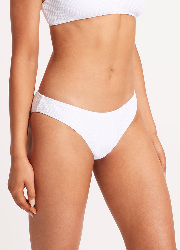 Seafolly Sea Dive Hipster Pant - White