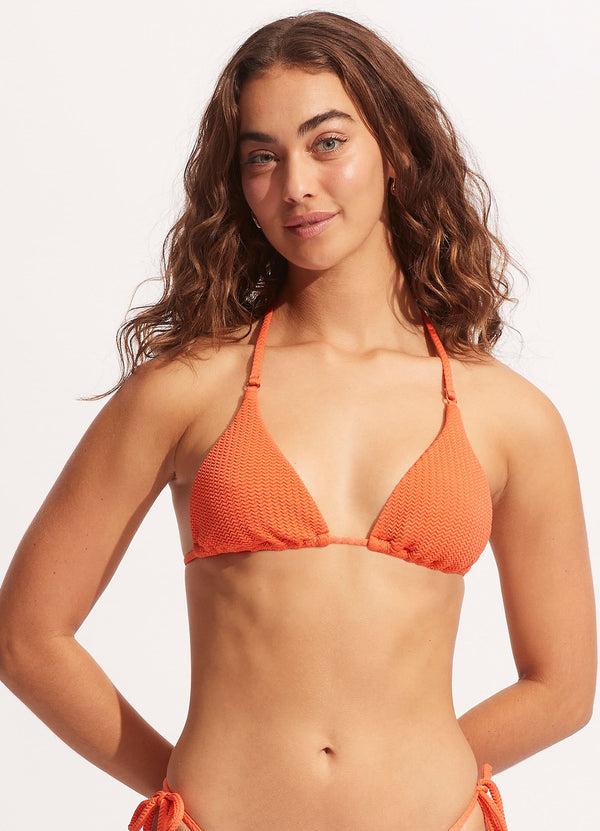 Seafolly Sea Dive Slide Tri - Mandarin