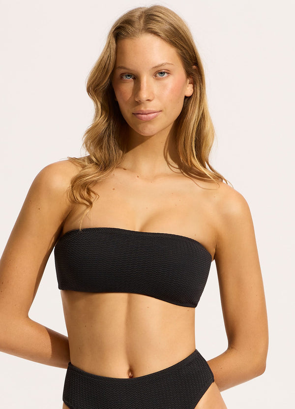 Seafolly Sea Dive Tube Top - Black