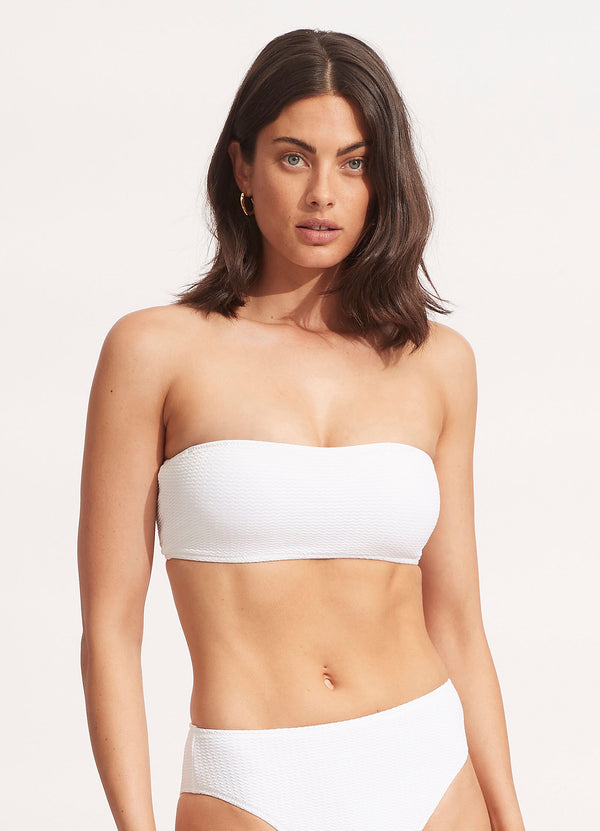 Seafolly Sea Dive Tube Top - White