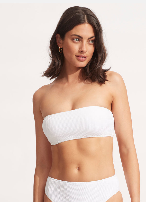 Seafolly Sea Dive Tube Top - White
