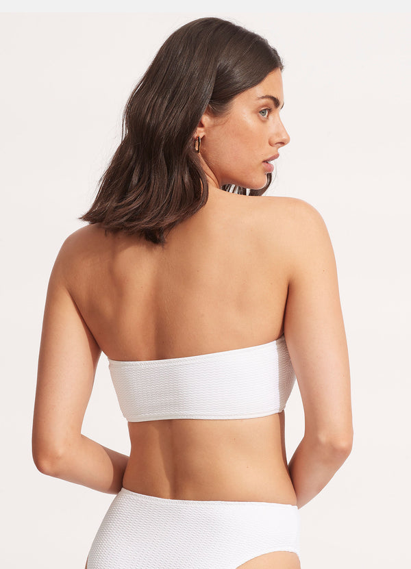 Seafolly Sea Dive Tube Top - White