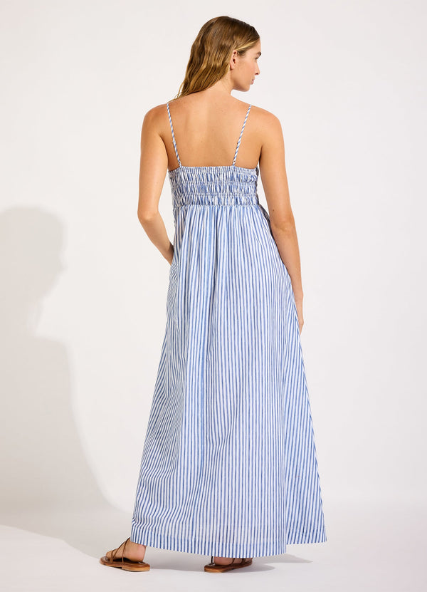 Seafolly Shirred Midi Dress