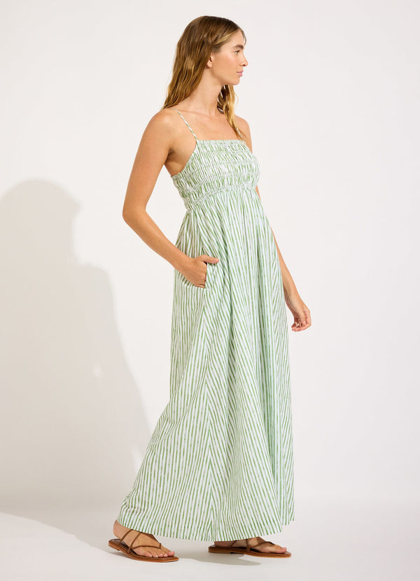 Seafolly Shirred Midi Dress