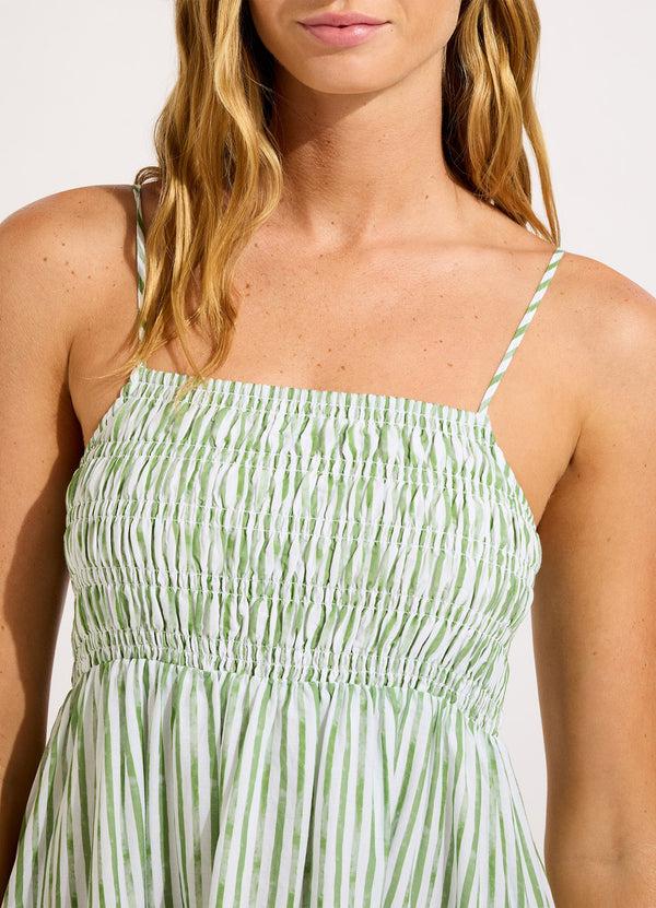 Seafolly Shirred Midi Dress