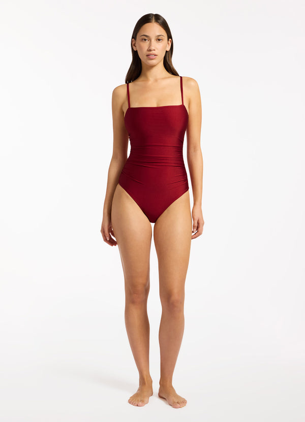 seafolly Sol Shine Minimal Tank One Piece