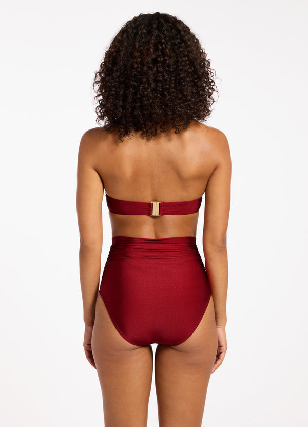 Seafolly Sol Shine Ultra High Waist Bikini Bottom