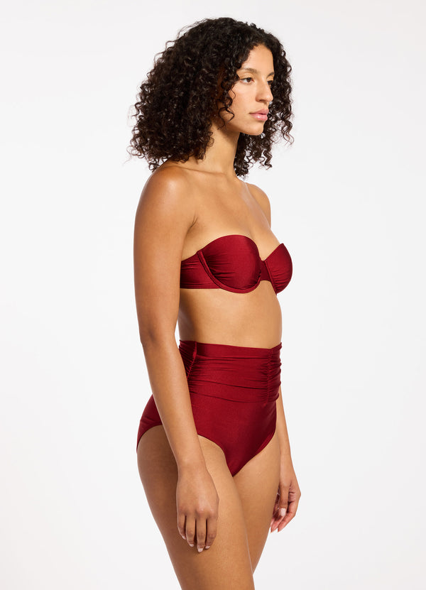 Seafolly Sol Shine Ultra High Waist Bikini Bottom