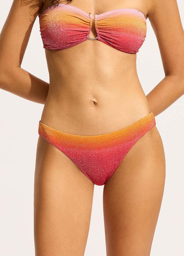 Seafolly Spectrum Hipster Bikini Bottom - Hot Pink