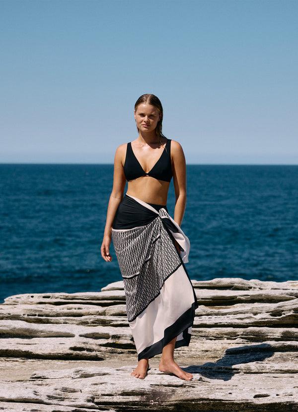 Seafolly Spring Geo Long Sarong