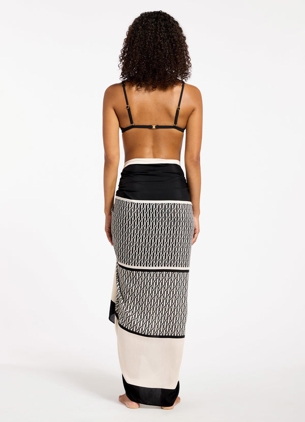 Seafolly Spring Geo Long Sarong